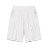 Sommer 2026 High Waist Baumwoll-Leinen Lässige Lockere Shorts mit Taschen