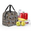 German Shepard Pattern Insulated Lunch Bag for Kids School Cooler Thermal Food Box Tote Portable Lunch Boxes Container