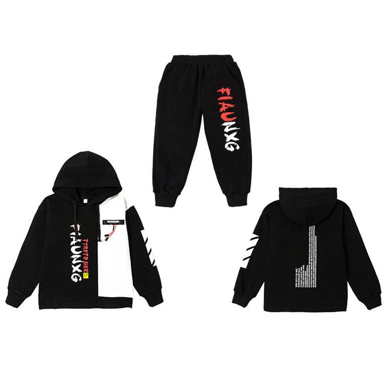 Tuta sportiva da ragazzo primavera autunno felpa pantaloni 2 pezzi outfit