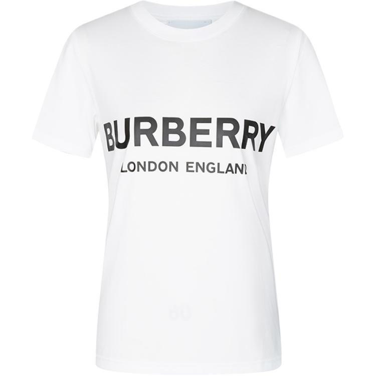 Burberry Pre Owned 2000s Logo Print Crew Neck T Shirt 80088941