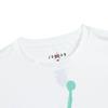 Jordan T-Shirt Trendy Versatile Short Sleeve Men Tops White Leaf-Green JD2422067