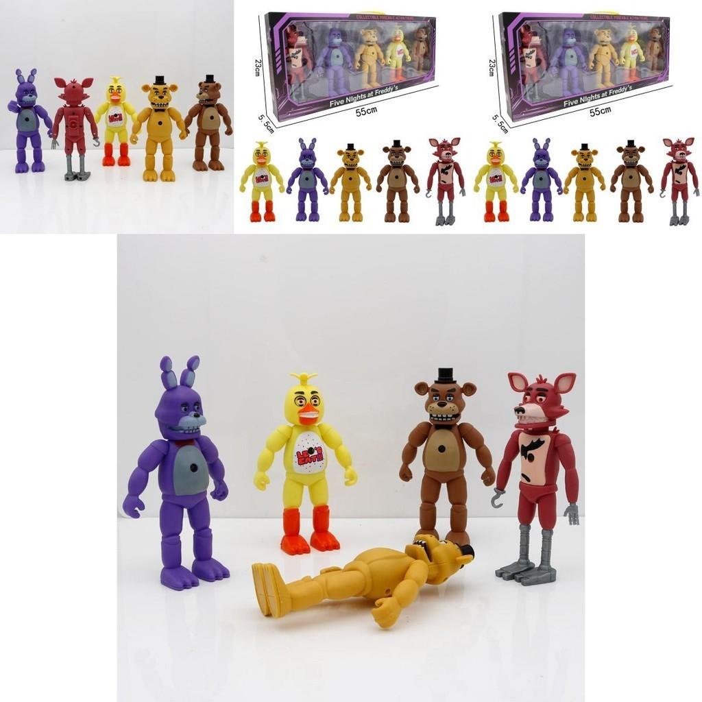 Five Nights At Freddy's Projector Action Figure Toy Set Safe Non-toxic And Designed For Kids 3 And Up