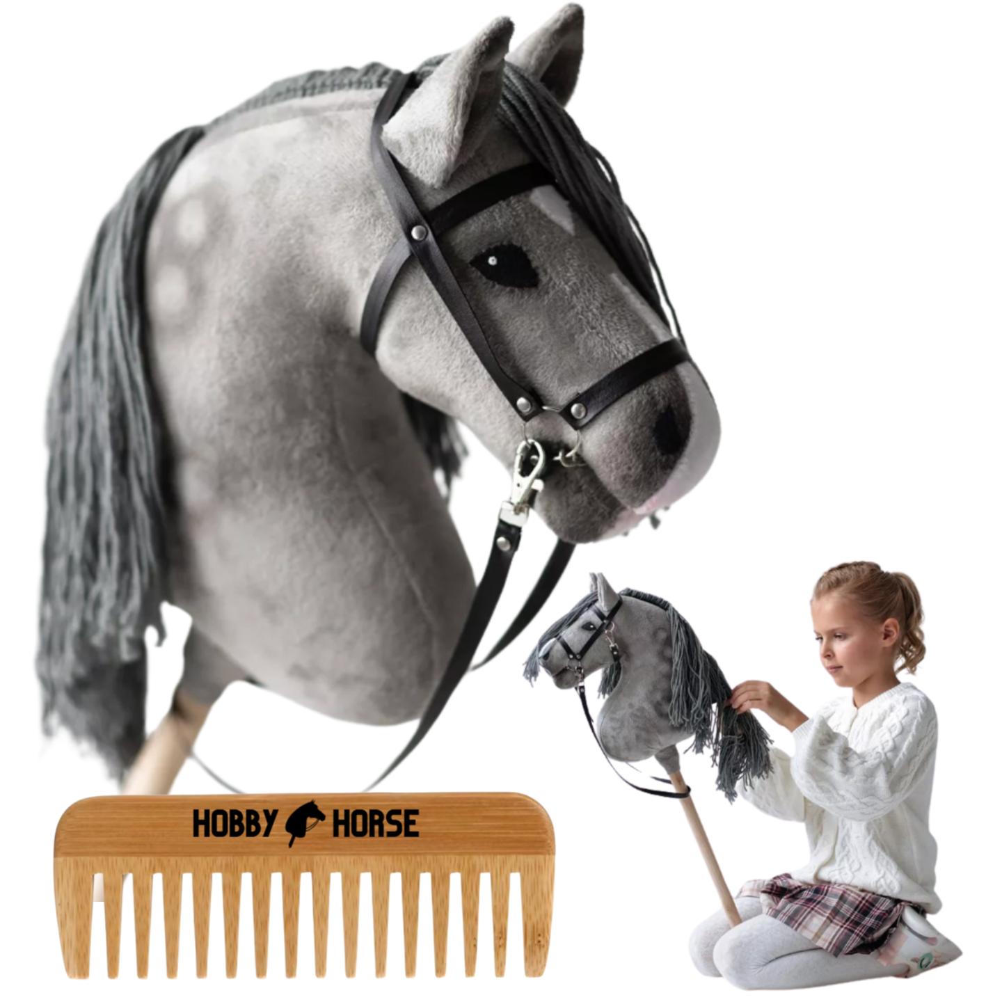 Hobby kôň na palici Kôň na palici Hlava koňa s hrivou + Hrebeň [-Hobbyhorse4]