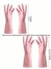 Reusable Cleaning Gloves, Waterproof Household Gloves For Dishwashing, Laundry, All-Season Finger Protection, Cleaning & Infection Prevention