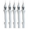 Cute Ghost Taper Candles Halloween Decorations Halloween Centerpieces for Tables Spooky Ghosts Candle Decor for Home Party Room