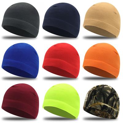 Solide Beanie-Mütze aus weichem Polarfleece für Herbst und Winter, für Herren, Outdoor, hält warm, mit Ohrenschutz, Melon Street Beanies, Damenmützen