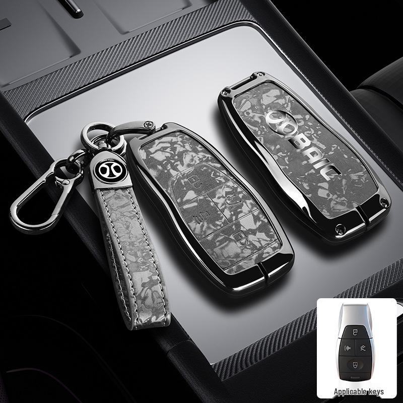 BAIC Car Key Case for BJ20/X7/EU7/EU5 – Premium Metal Protective Hanging Bag for Men