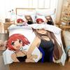 Okami-san And Her Seven Companions Bedding Set Bedroom Soft Modern Bedspreads Comefortable Duvet Cover Quilt Cover Pillowcase
