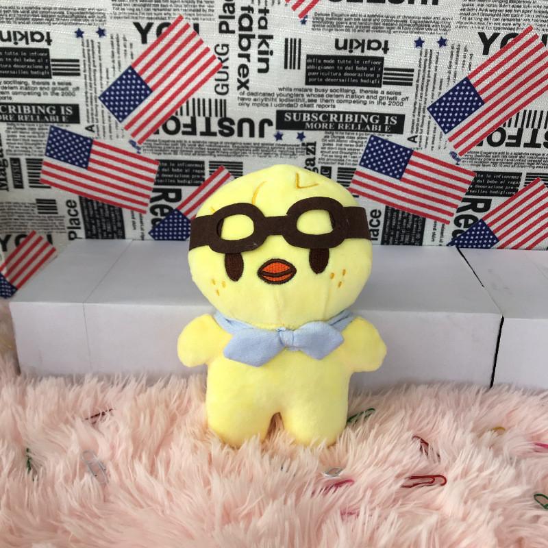 Skzoo Leeknow Hyunjin Cartoon Plüschtier für Kinder Kristall Ultraweich Kaninchen Design Anpassbares Bild 20cm Höhe