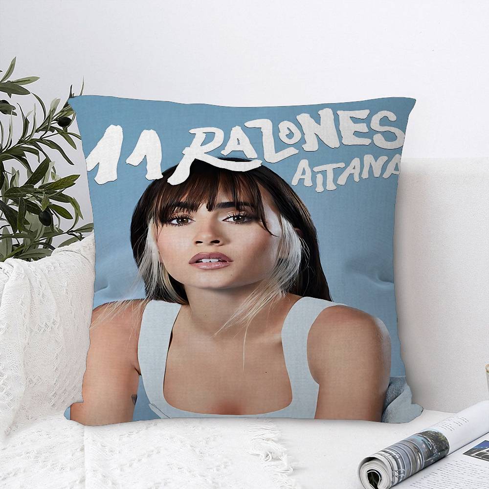 Singer A-Aitana Maple Design Cushion Cover Happy Autumn Harvest Decor Holiday Decorati Pillow Cover