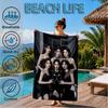 Kpop Idle Beach Towel, Microfiber Beach Towel, Perfect For Pool, Beach, Travel, Home Decor Beach Party Fan Gifts