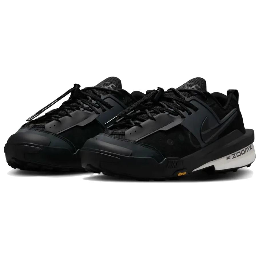 Nike Sacai X Zegamadome Black Men Sneakers Dark-Smoke-Grey White HQ8618-001