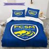 FC SOCHAUX Pattern Bedding Set Quilt Cover Pillowcase Home Decor Gift (1 * Duvet Cover + 2 * Pillowcase, Without Core)
