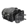 Universal Retro Motorcycle Saddlebag with Lock