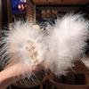 Fashion New Big Girls Women Cute Hair Clips Hairpins Headwear Feather