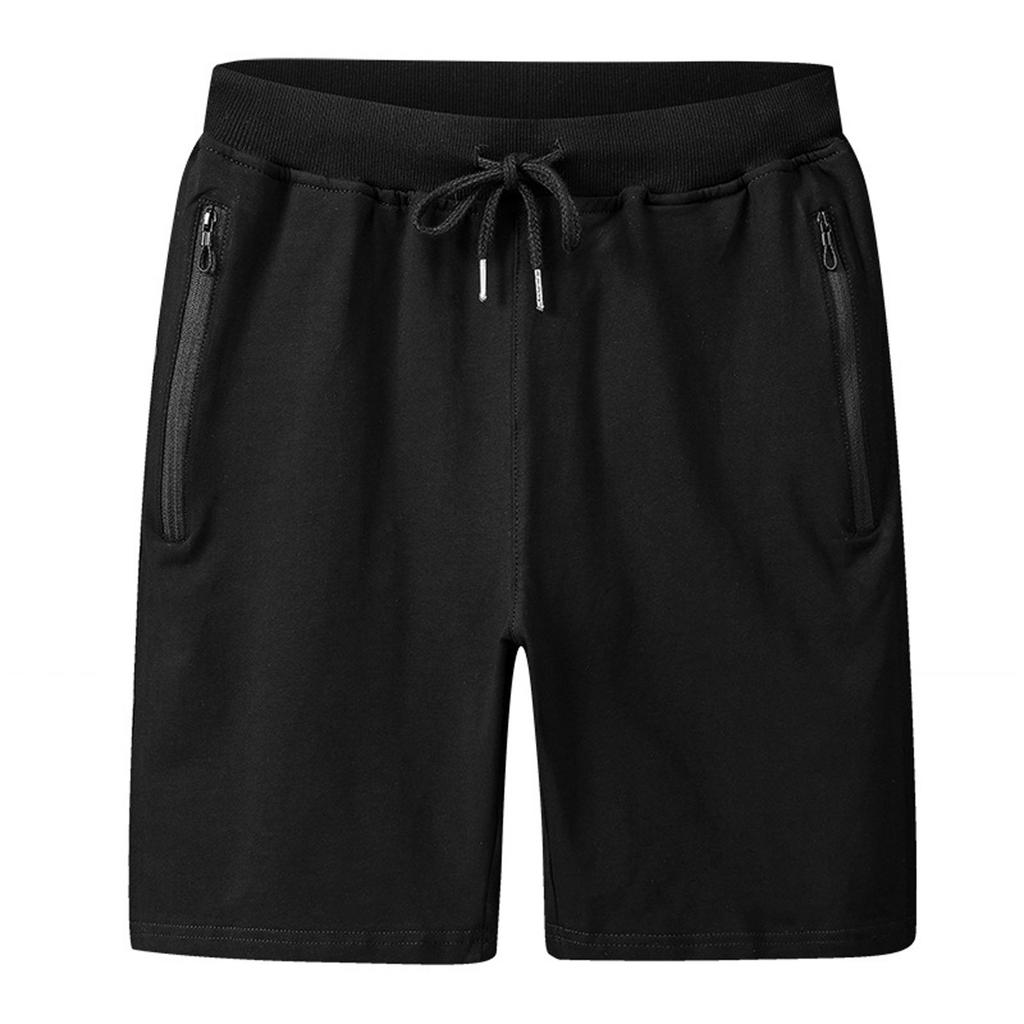 Men's Casual Workwear Distressed Drawstring Multi-pocket Straight-leg Trousers