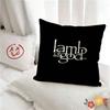 pc Band LLamb Of GGod Pillow Case Fashion Square Pillowcase Bedroom Sofa Room Ins Decoration Leisure
