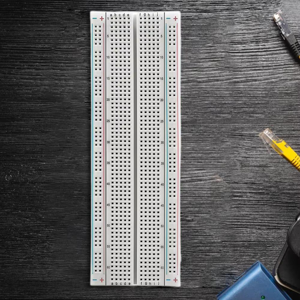 Red & Blue Wires MB-102 Breadboard Experimental Connection Board Circuit TestingDIY Electronics