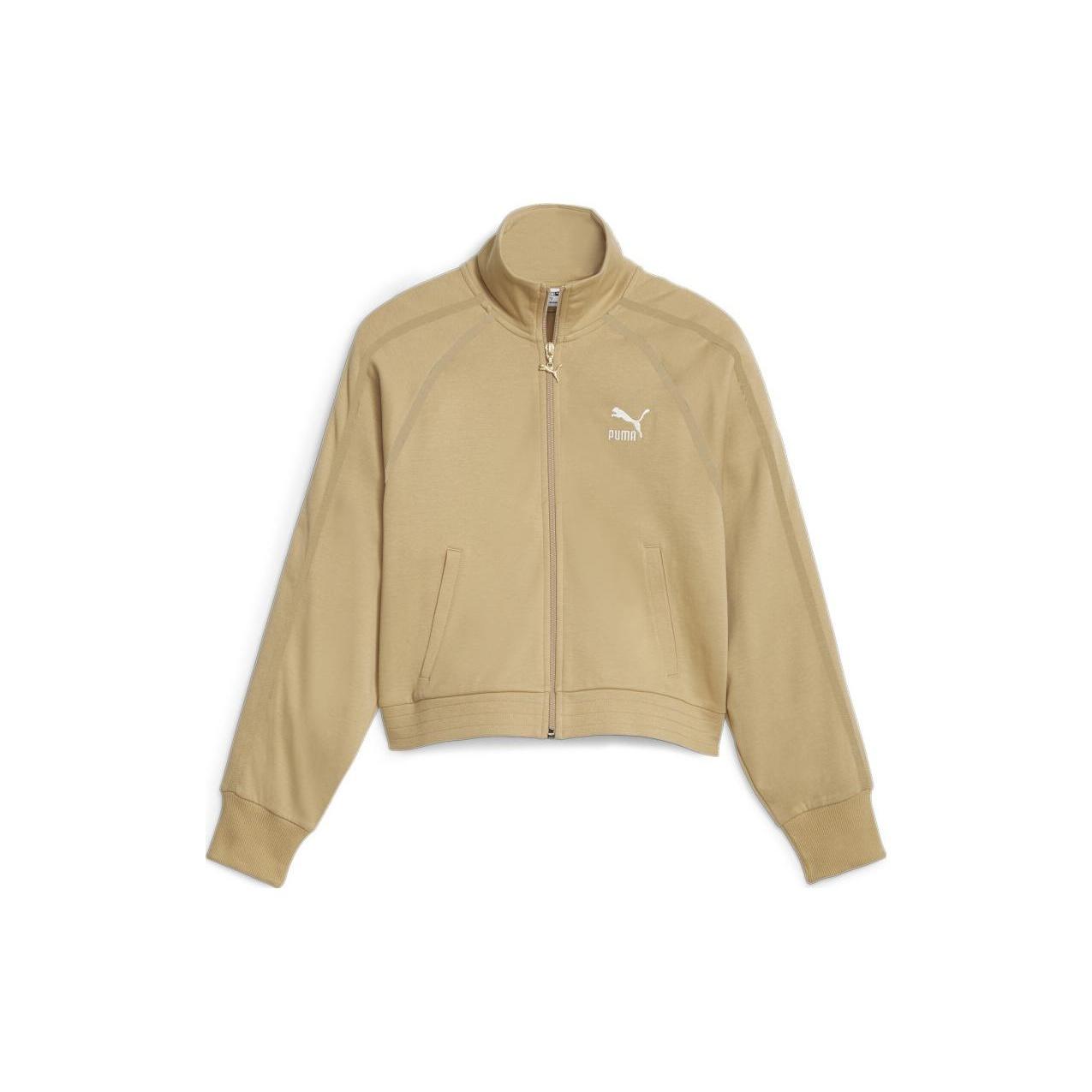 (WMNS) PUMA T7 Track Jacket Tan Women s 621464-84 S