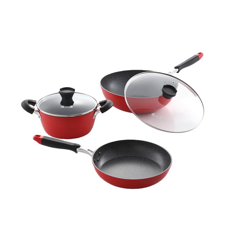 Zhang Xiaoquan 3-Piece Fine Iron Cookware Set