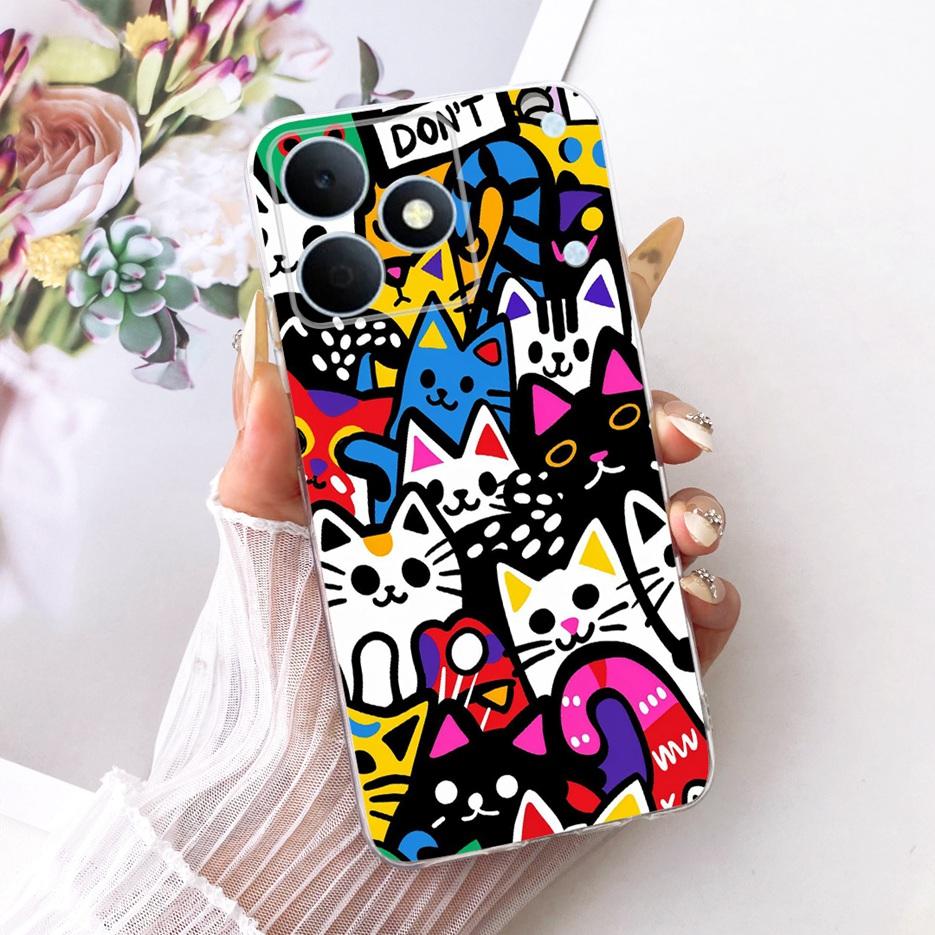 For Realme Note 80 Case RMX5388 Cool Fashion Painted Cover Soft Silicone Phone Case For Realme Note 80 Note80 4G Back Cover Bags