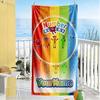 Numberblocks Personalized Text Beach Towel Soft Durable Quick-Dry