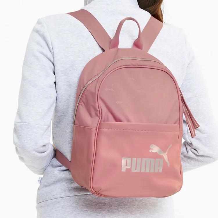 PUMA Polyester Backpack Regular Unisex Pink (Unisex) Backpacks 077386 02