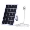5V 10W Solar Panel Charger IP65 Waterproof Camera Solar Panel Charger 9.8Ft/3M Cable for Arlo Ultra/Ultra 2/Pro 5S/Pro 4/Pro 3 4