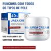 Creme de Ureia 40%: Suaviza, Amolece e Hidrata a Pele, Melhorando a Textura e os Níveis de Hidratação.
