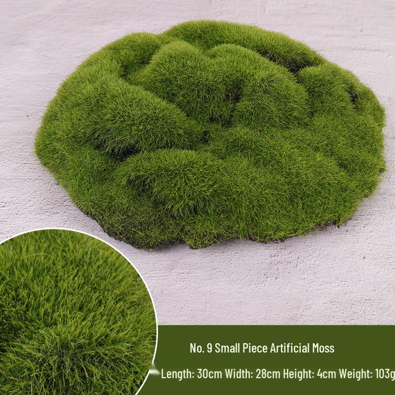 Artificial Moss Turf for Landscaping and Decor