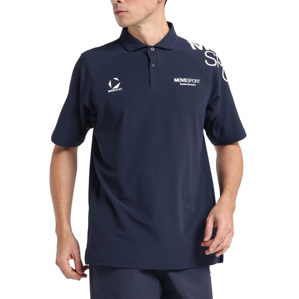 Move Sports Short Sleeve DESCENTE UV Training Limited Edition Men's T-Shirt, (ST5SHSZ0MB), Protection, Sweat-Wicking, Quick-Drying, Stretch,