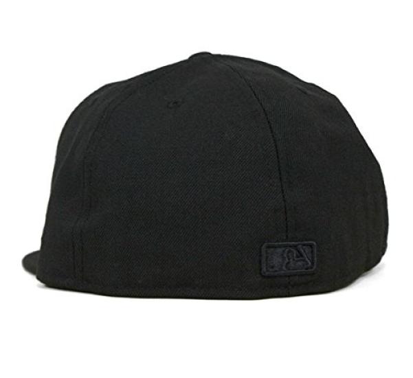 [New Era] 5950 Cap Black Logo New York Yankees Color Out N0001631 11121633 11308579 Black Black 7