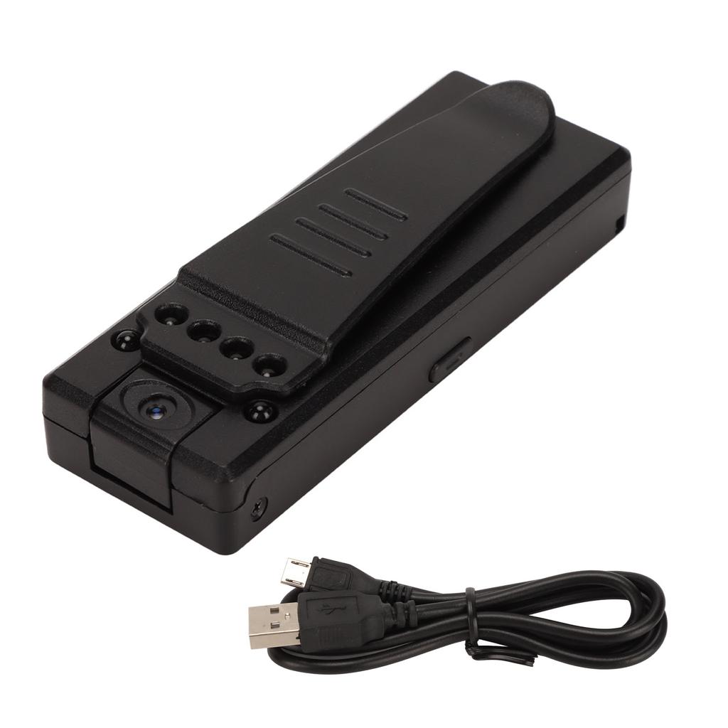 Body Camera HD 1080p Support 32GB Memory Card Portable Pocket Video Recorder with Back Clip for
