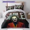 Joker Print Cover  Bedding Quilt Set Quilt Cover Pillowcase Home Decoration Birthday Gift (1 * duvet cover + 2 * pillowcase, without core)