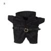 20CM Doll Clothes Tooling Style Vest Shorts Tight Fitting Uniform Knitted Sweater Overalls Suit For Idol Dolls Accessories