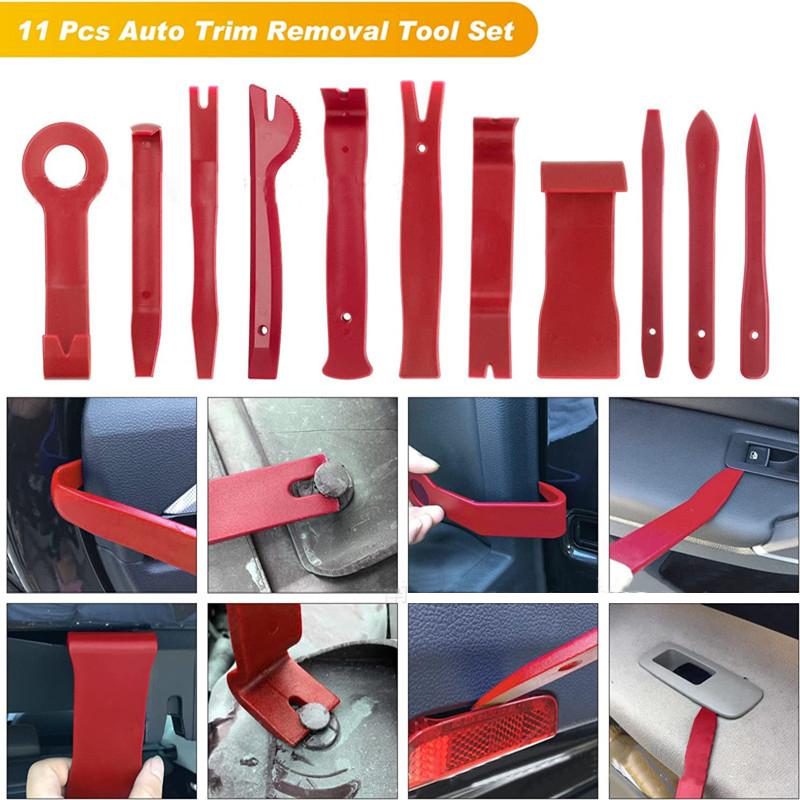 Car Audio Removal Kit 19-piece Interior Door Panel Removal Tool Pry Rod Plastic Buckle Buckle Driver