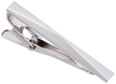 [Código de Vestimenta 101] Pasador de Corbata de Fabricación Japonesa para Bodas (Estrecho, Corto) con Caja de Regalo NATP-0 Diseño para Hombre Estrecho 013-3 Longitud de Japón: Aprox.. 4.5cm (GRATIS