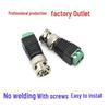 Green Terminal Solder-Free BNC Male to Male/Female Wiring Monitor