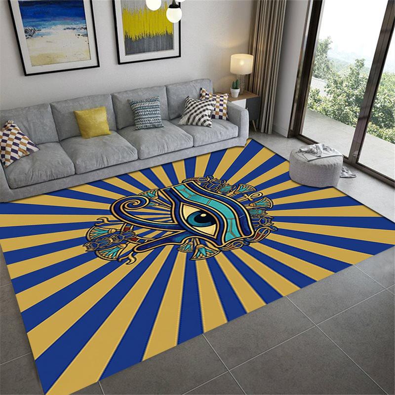 2025 New Eye of Horus Carpet Rug for Living Room Bedroom Home Sofa Decoration,Kids Play Non-slip Floor Mat31