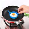 Silicone Egg Ring Mold Heat Resistant Nonstick Cooking Tool for Perfect Fried Eggs Pancakes Orange Silicone Egg Ring