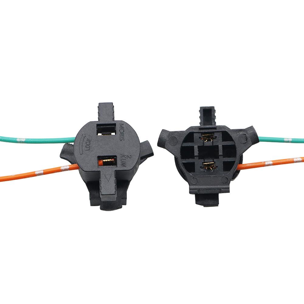 2× H7 Halogen Light Bulb Socket PnP For Hyundai New Tucson Mitsubishi Outlander