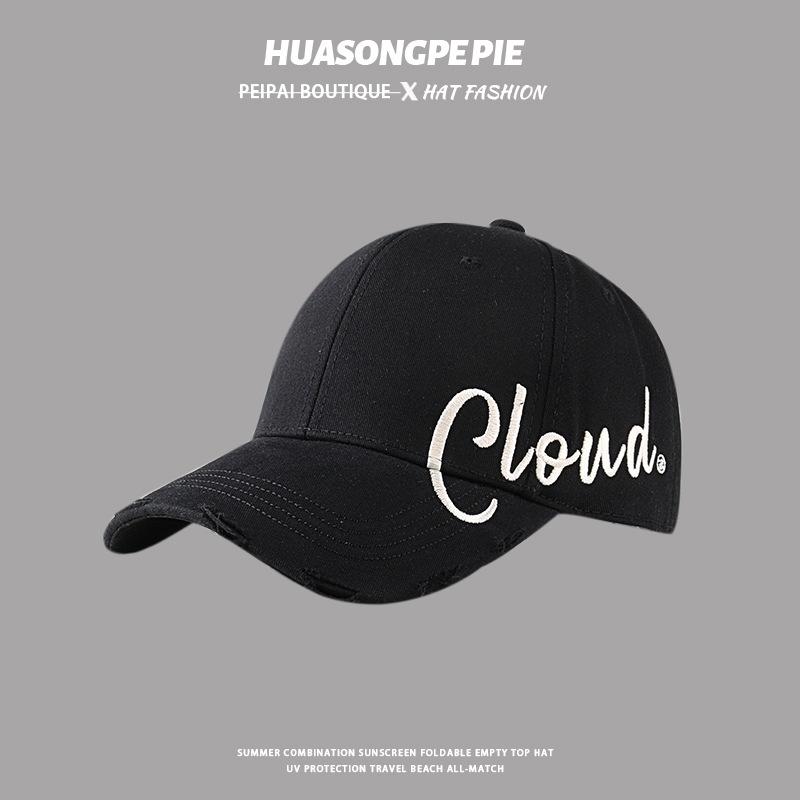 

Versatile romantic casual hat student couple show face small cap hard top trendy sun hat men M（56-58cm）