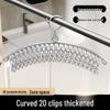 Windproof Stainless Steel Sock and Clothes Drying Rack with Clips