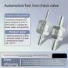 Aluminum Alloy Check Valve for Automotive Diesel Fuel Pipeline 6/8/10/12mm Sizes Available for Machinery