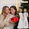 Regali di Compleanno per Migliore Amica Donna - Statuette in Resina per Sorelle Idee Regalo di Compleanno per Migliore Amica Sorella Regali Unici per Sorelle da Figura Dipinta a Mano