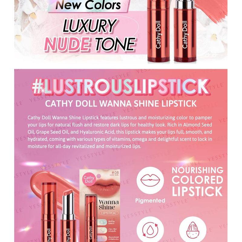 Cathy Doll - Wanna Shine Lippenstift