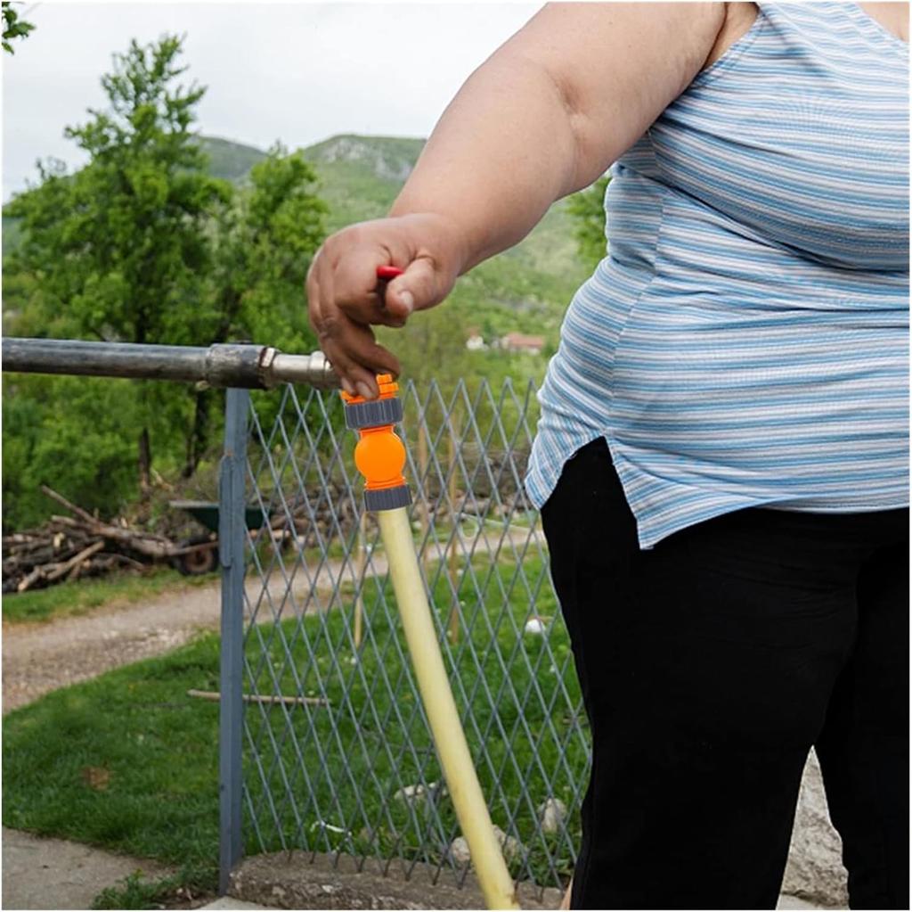 Garden Hose Connector Faucet Adapter For 1/2 Inch Hose Reel Cart Plastic Click-lock Quick ConnectionFor Watering Irrigation Gard