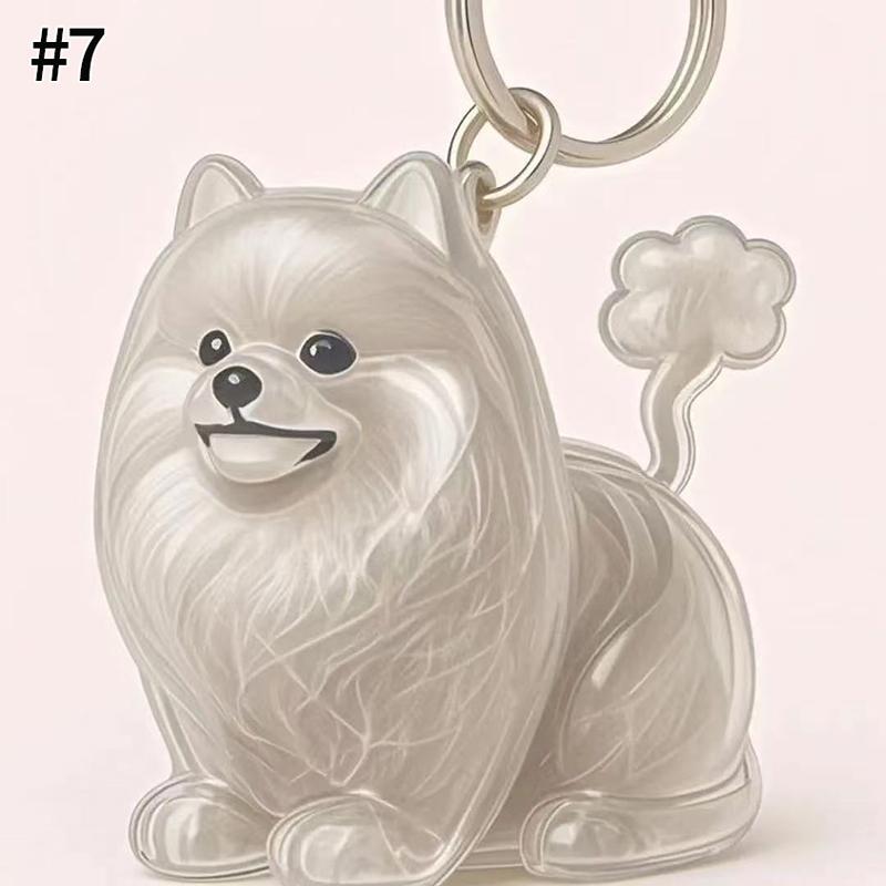 Cat Dog Hair Memorial Storage Case Keychain My Pet's Fur Container Collector Capsule Keyring Souvenirs DIY Keychains Accessories
