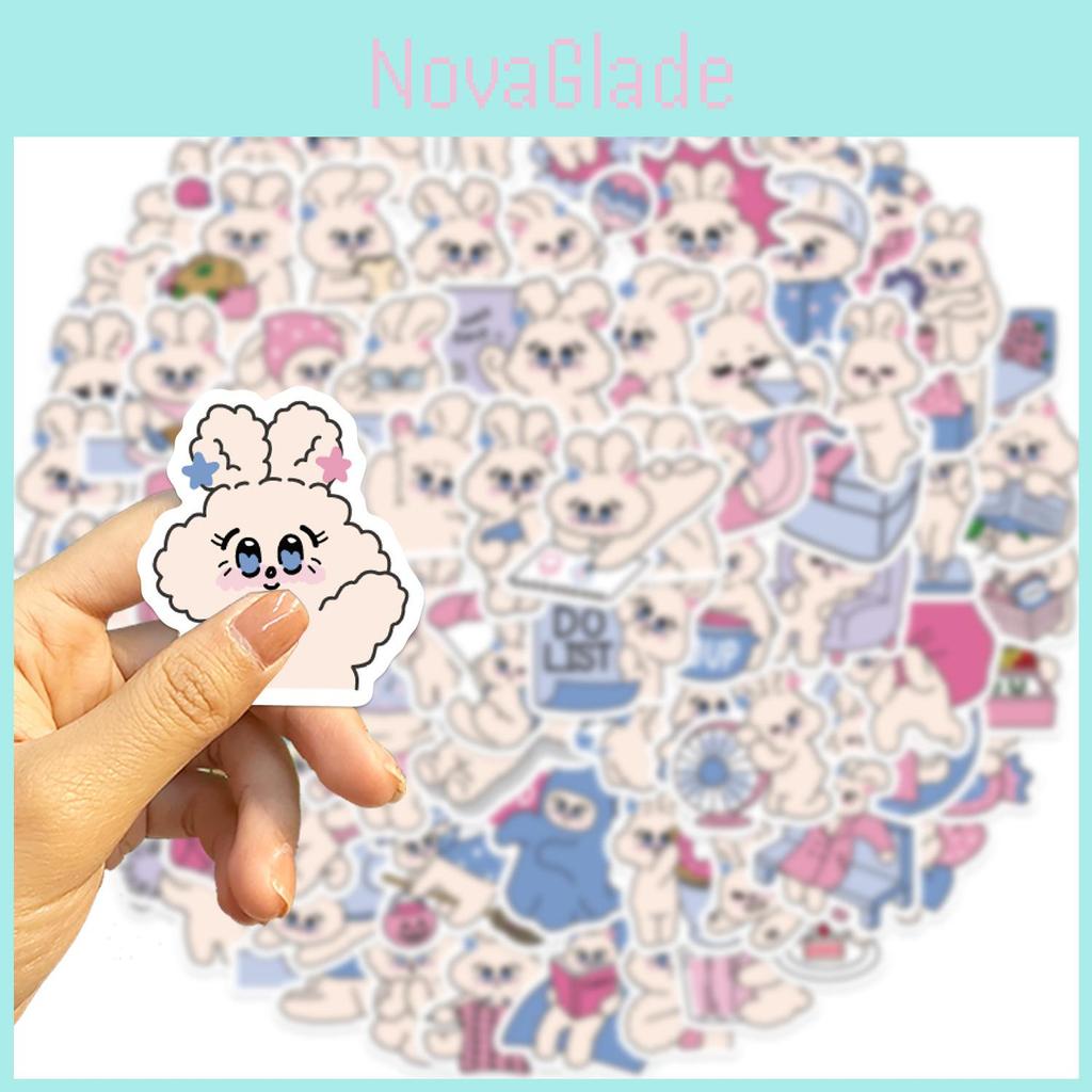 Bunny Lollipop Graffiti Stickers 90pcs Cute Style Guitar Notebook Luggage Diy Waterproof Decals