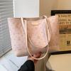 Borsa Tote Casual da Donna in PU ad Alta Capacità per il Pendolarismo Quotidiano e l'Uso Scolastico
